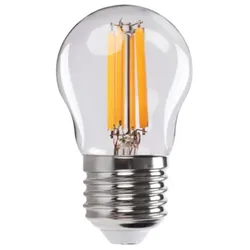 Kanlux LED Tropfe "XLED EX G45" E27 3,8W 827 Klar