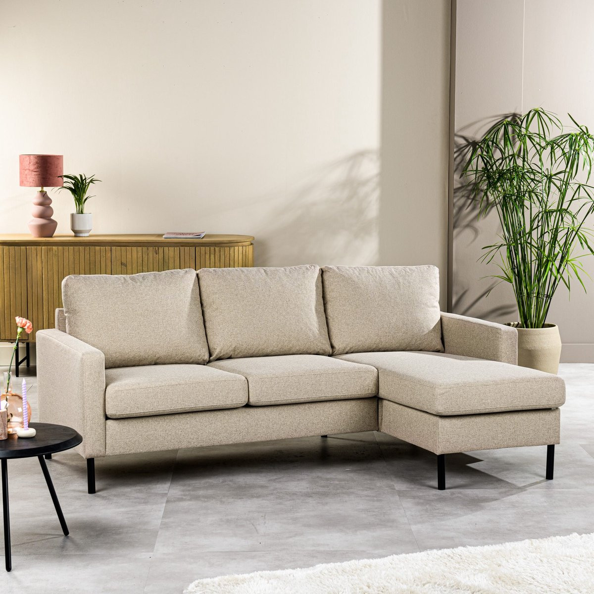 Hoekbank Dillon Beige
