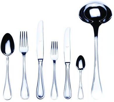 Mepra Boheme Flatware Set - 39 Pieces - Stainless Steel