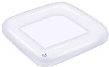 The Handy Homestead Inflatable Ice Serving Tray Buffet Cooler With Drain Plug For Pool Parties, Picnics & Outdoor Events square