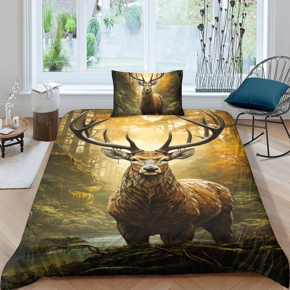 Zachte microvezel dekbedovertrek set Stijl 6, 135 x 200 cm