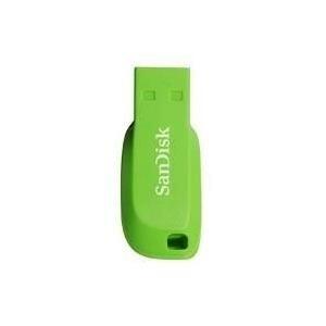 SanDisk Cruzer Blade USB-Stick 16 GB, grun SDCZ50C-016G-B35GE