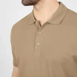 Jako Polo Organic - sand - 2XL