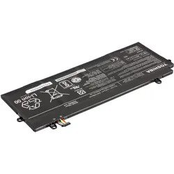 Toshiba Laptop-Batterie (4 Zellen, 3380 mAh), Notebook Akku