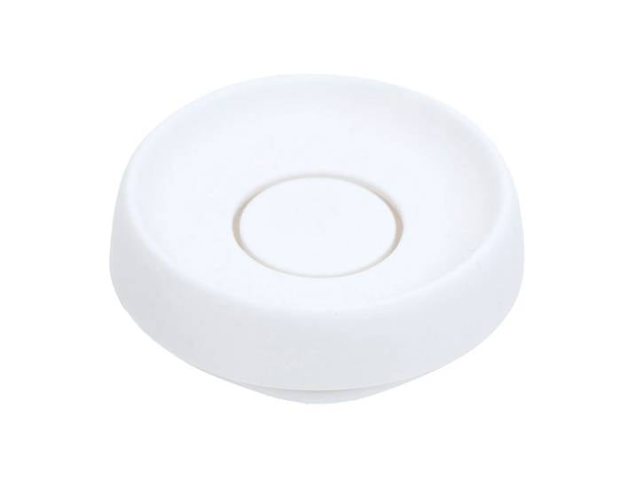 Bosign Porte-savon silicone avec égouttoir dissimulé medium Blanc