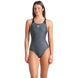 ARENA Damen Schwimmanzug MONOGRAM SWIMSUIT CONTROL PRO LOW B, Größe 38 in Bunt Bunt
