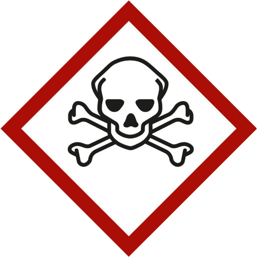 Gefahrstoffsymbol Totenkopf mit gekreuzten Knochen, Typ: 03021 ; nVent HOFFMAN (B171.15.211)