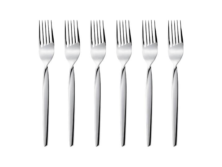 Gense Fourchette à gâteau Twist Lot de 6 Acier inoxydable