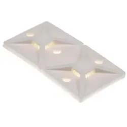 HellermannTyton, Befestigungssockel MB4A klebend (28 mm, 100 Stk.)