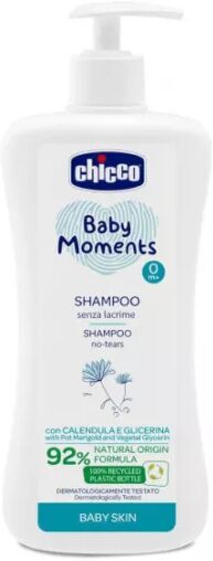 Chicco Baby Moments Gel de Ducha sin Lágrimas 500ml