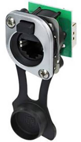 Neutrik Neutrik ECON NE8FDP-TOP - etherCON RJ45 Durchführungsbuchse TOP NE8FDP-TOP Buchse, Einbau Polzahl Sensoren 8P8C 1 St.