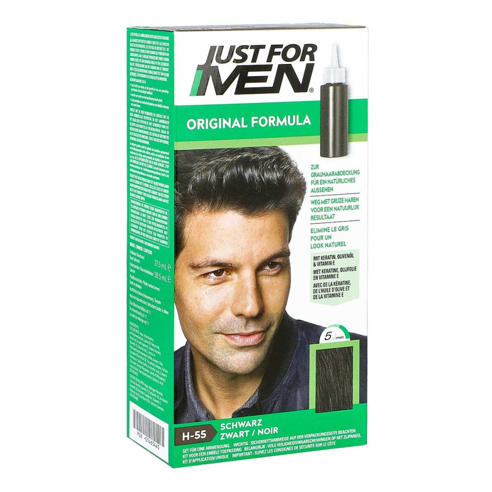 Pharma Netzwerk PNW GmbH Just for men Tönungsshampoo schwarz 01465445