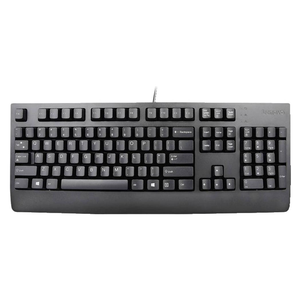 Lenovo Preferred Pro II USB Keyboard-Black Arabic Portugese (163) (PG) (Eng. Int., Kabelgebunden) (4X30M86906)