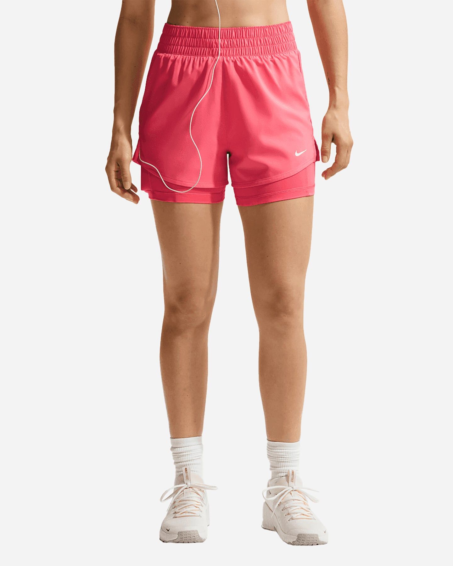 Nike One 2in1 3in W - Short Training - Donna - Fucsia XS