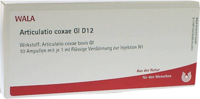WALA Heilmittel GmbH ARTICULATIO coxae GL D 12 Ampullen 10X1 ml 03359397