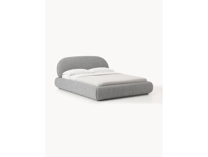 Lit matelassé en bouclette Alba
