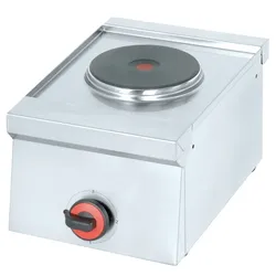 EURAST - Elektrokochplatte mit 1 feld, tischgerät - 300x450x240 mm - 2000 W 230/1V - 44810M10