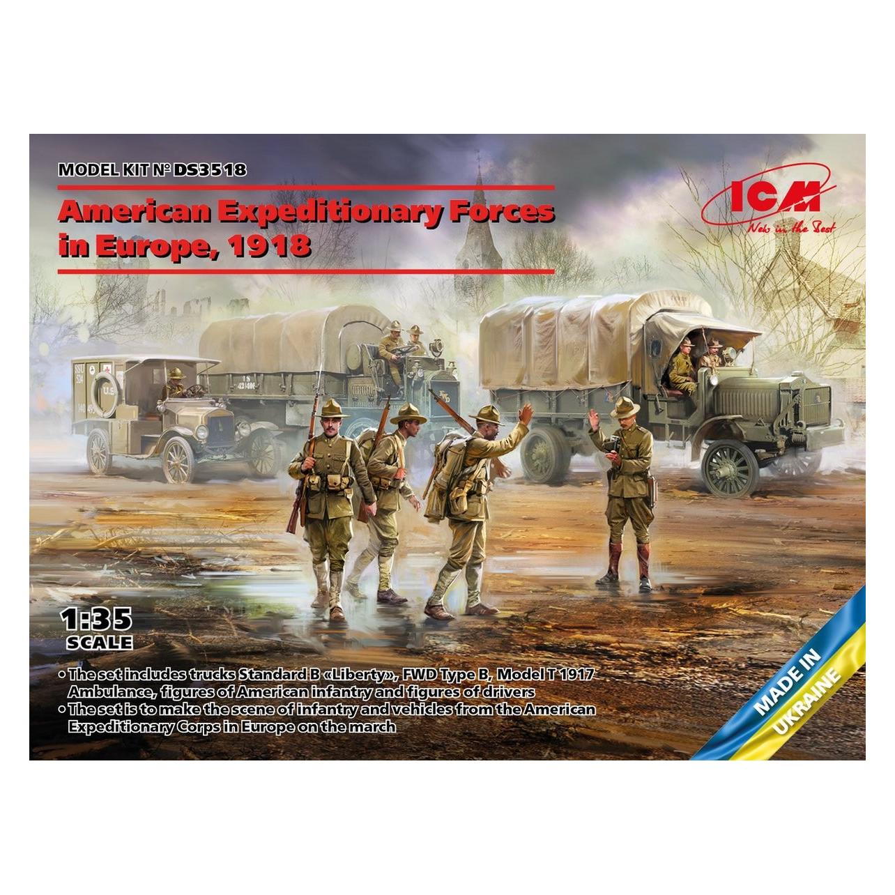 ICM American Expeditionary Forces in Europe, 1918 (DS3518)