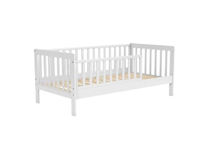 Petite Amélie Kinderbett Plume - 70x140 cm - Weiß - mit Lattenrost – Perfekt nach dem Babybett