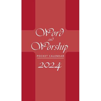 Word and Worship Pocket Calendar 2024, Taschenbuch von , Paulist Press, 978-0-8091-5602-3