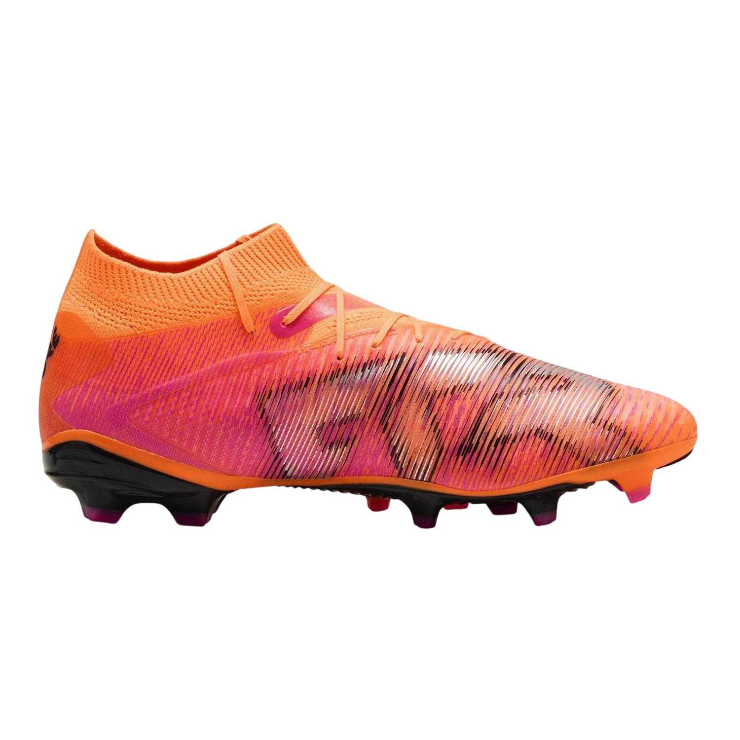 Puma Herren Future 8 Pro Kunstrasen Fußballschuhe (Orange/Schwarz)