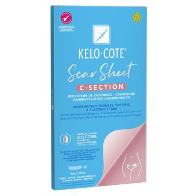 Kelo-Cote Silikon-Narbenpflaster Kaiserschnitt 1 St Pflaster