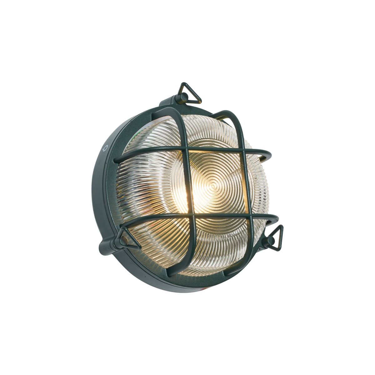 Qazqa Buiten wand- en plafondlamp - Groen - Rond - IP44