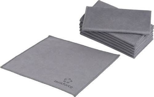 Renkforce Bildschirmreiniger RF-MFGC-250 microfiber glass cloth 25-pack 177703 microfiber glass cloth 25-pack 25St.