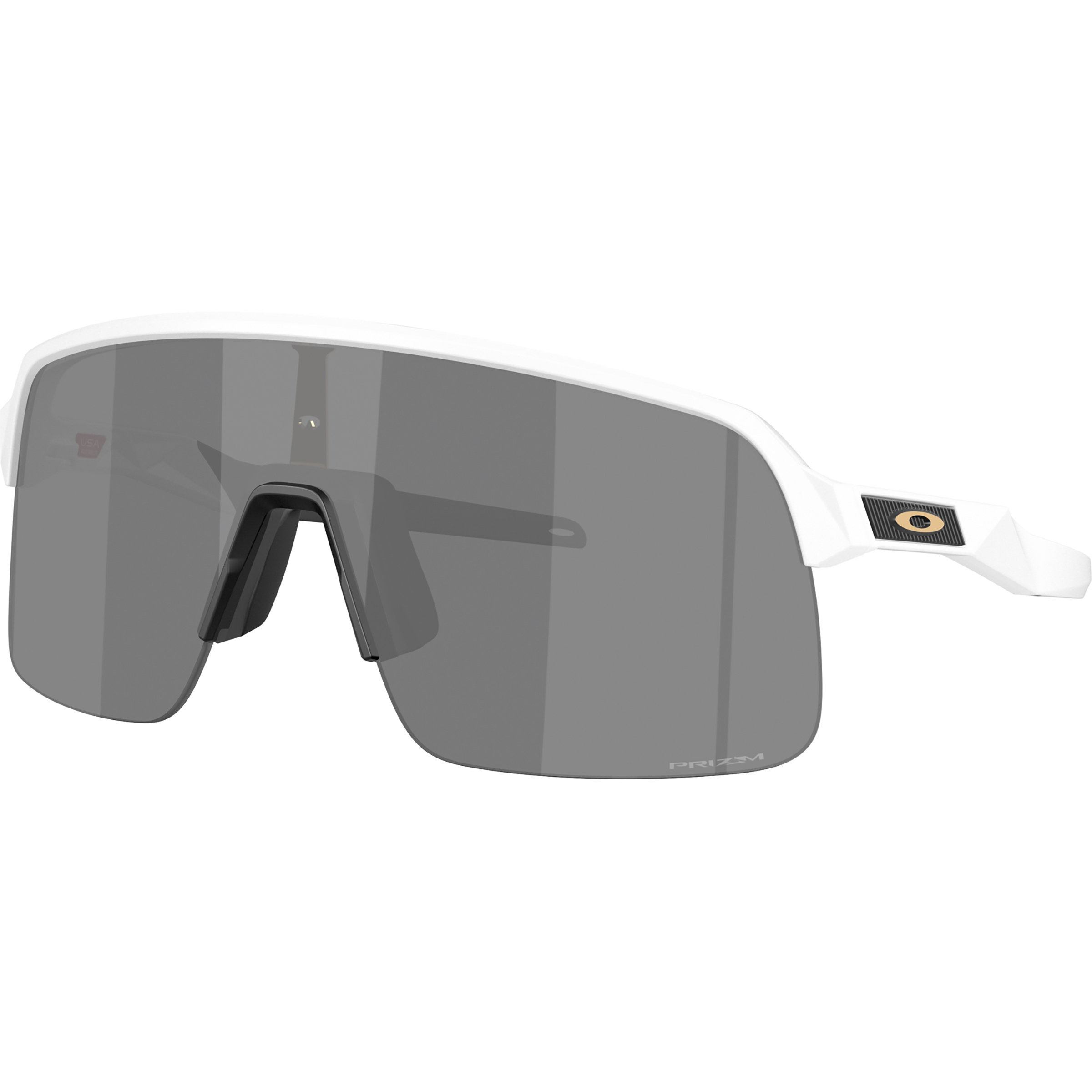 Oakley Sutro Lite Sonnenbrille Sportbrillen & Sportsonnenbrillen white-prizm black Camping