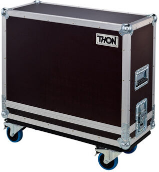 Thon Live Case Vox AC-30 w. wheels Phenol Braun