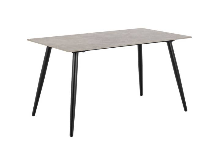 Esstisch Wicklow Keramik Grau B 140 T 80 cm