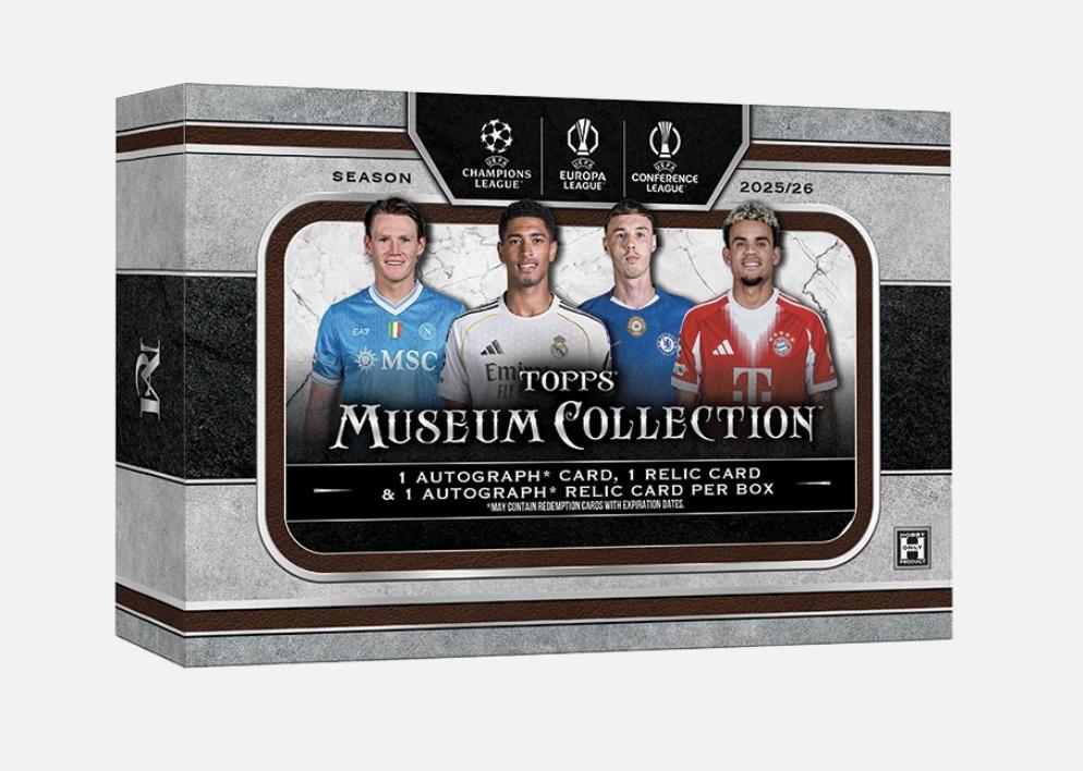 Topps Museum UEFA Club Competitions 2025/26 - Hobby Box