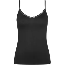 Triumph Feel Of Cotton Spaghetti-Top - Damen - Gr. 38 - schwarz