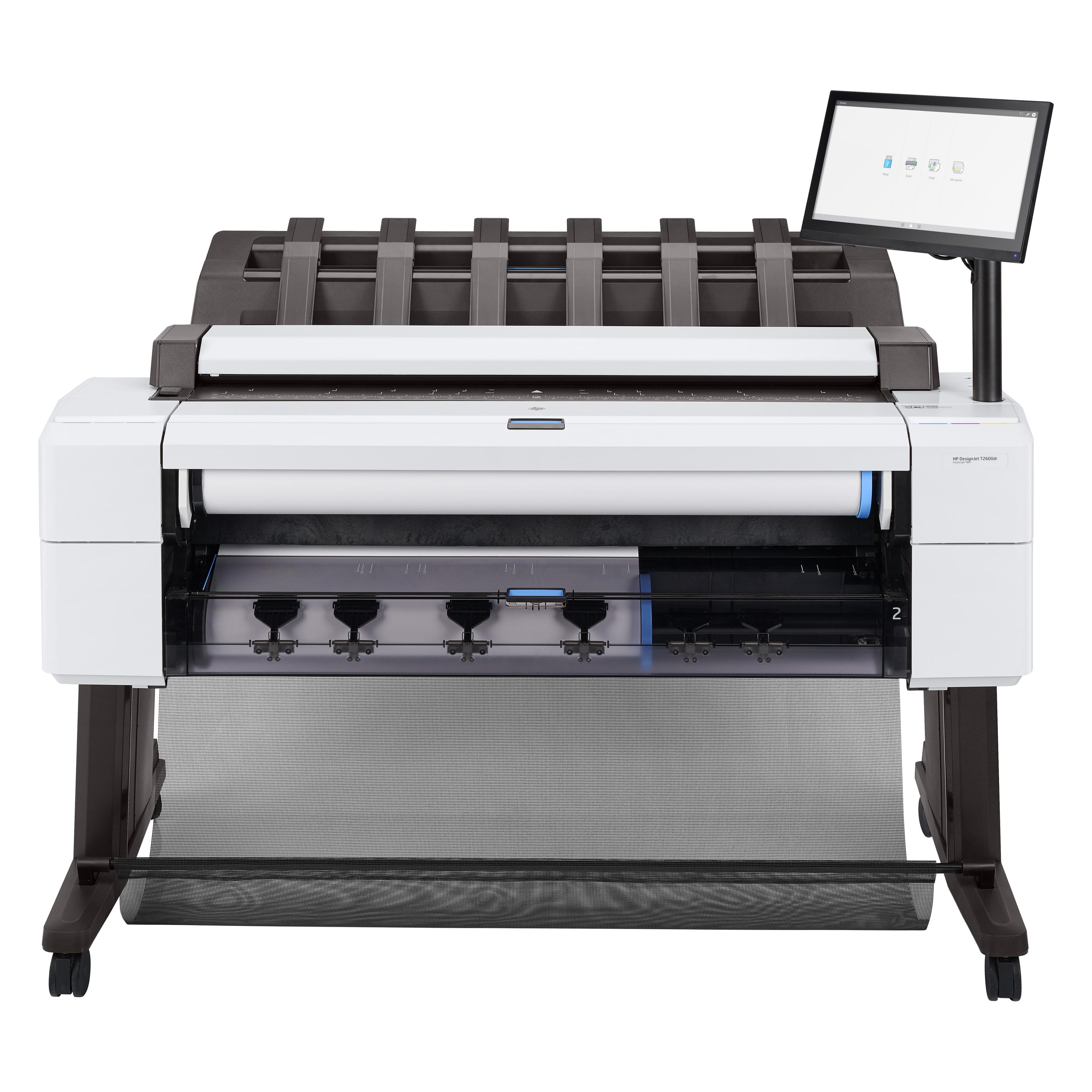 HP DesignJet T2600dr 36inch PostScript MFP Printer (Farbe) (3EK15D#B19)