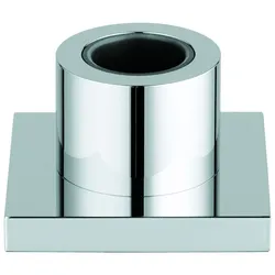 Grohe Durchführung 27531 für ausziehbare Handbrausen eckiger Rosette chrom, 27531000 27531000