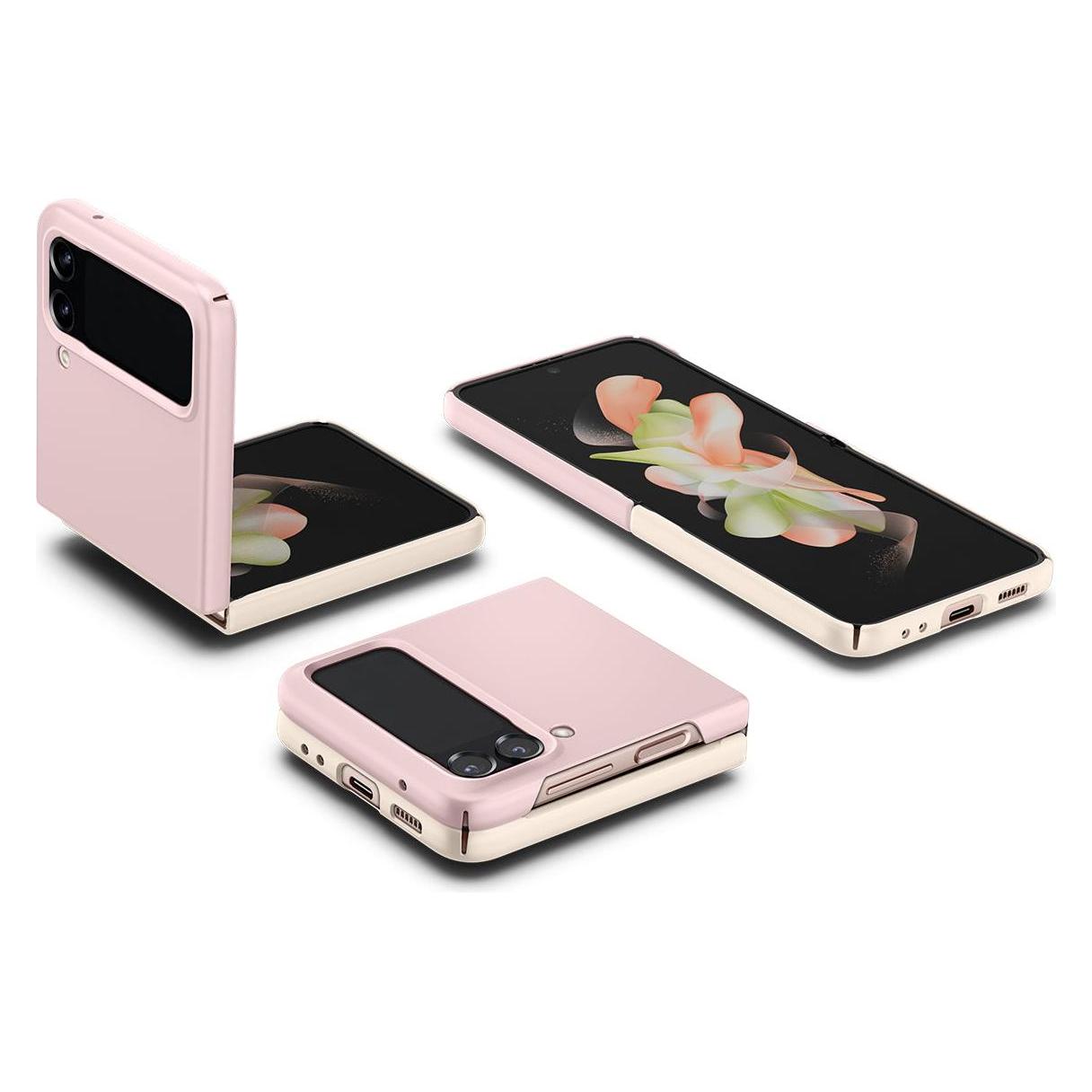 Spigen Air Skin Cover für F721B Samsung Galaxy Z Flip4 - cotton pink (Samsung Galaxy Z Flip4) (ACS05174)