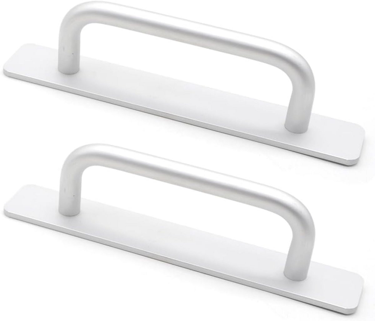 Zelfklevende Schuifdeur Handgrepen - 147 mm Aluminium Stickers voor Meubels
