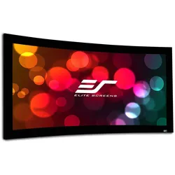 Elite Screens Lunette Curved (138", 21:9), Leinwand, Schwarz