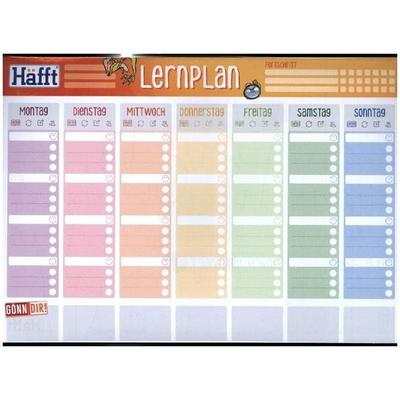 Tischblock Häfft Lernplan A4, Nonbook von , Häfft