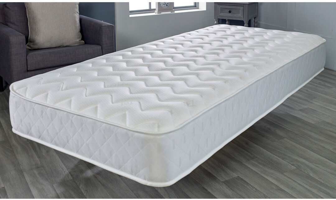 Carine White Noise Open Coil Mattress Single (3')