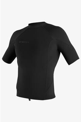 O'Neill s Reactor-2 1mm Short Sleeves Top in Black, Size Small