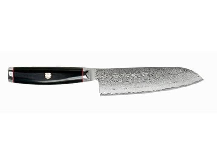 Yaxell Messer Santoku - Serie SUPER GOU YPSILON, 37201, 30cm, Blacks