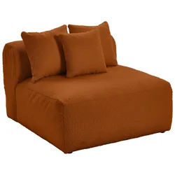 Modul Sofaelement Bloom Rostfarben