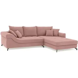 SOMETA Ecksofa Taylor Stoff Coral