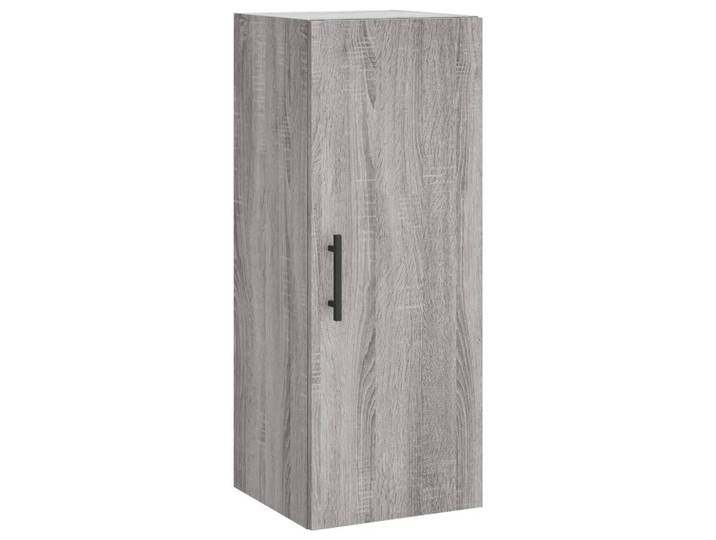 Armoire Murale Sonoma Gris 34\,5 X 34 X 90 Cm Design Pratique Rangement Élégante En Bois D'Ingénierie Gris