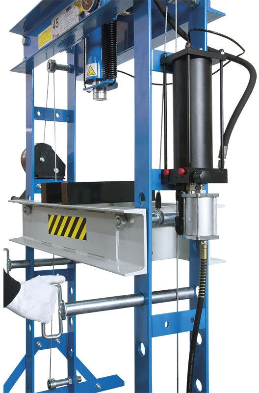 Fervi P001/45 Pressa idraulica manuale e pneumatica