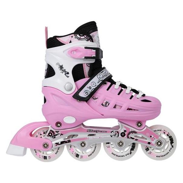 Nils Rollschuhe NH10905 rosa - PU80 mm (40) (5907695532838)