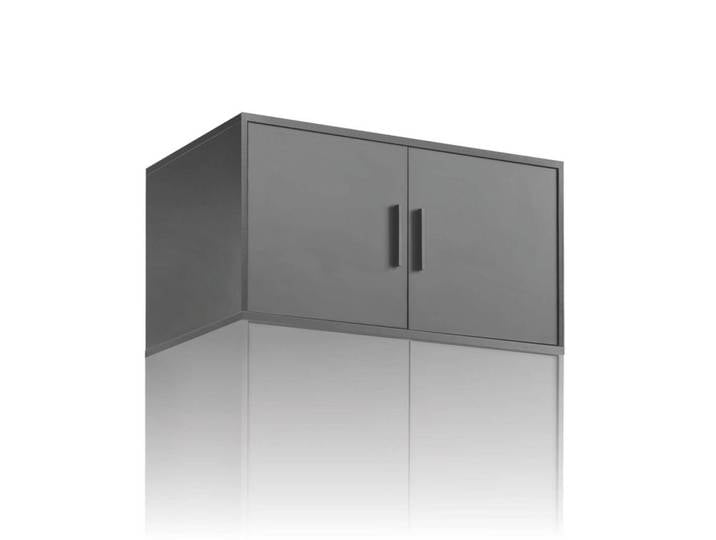 Mokebo Kleiderschrankaufsatz Der Hochstapler, Anthrazit, 1 Fächer, 90x47x58 cm, Schlafzimmer, Kleiderschränke, Schrankzubehör, Aufsatzschränke