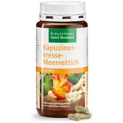 Kapuzinerkresse-Meerrettich-Kapseln 180 Kapseln - 89 g