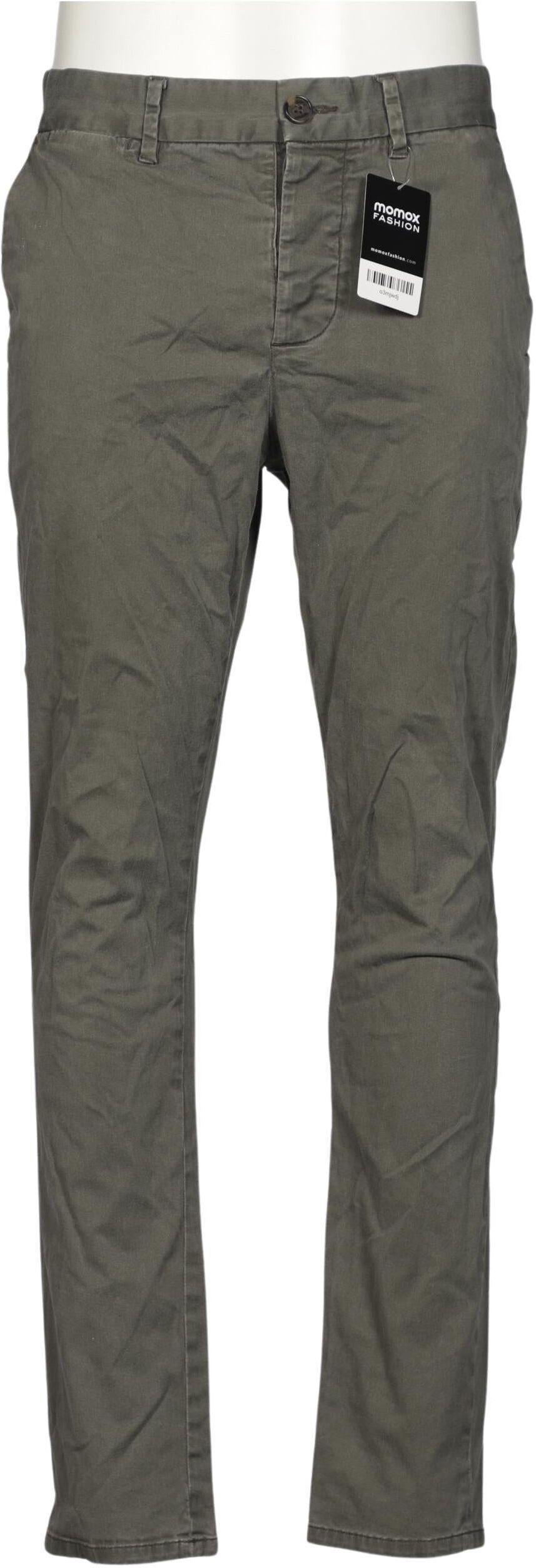 All Saints Herren Stoffhose, Grün, Gr. W31, Baumwolle / Elasthan - Second Hand